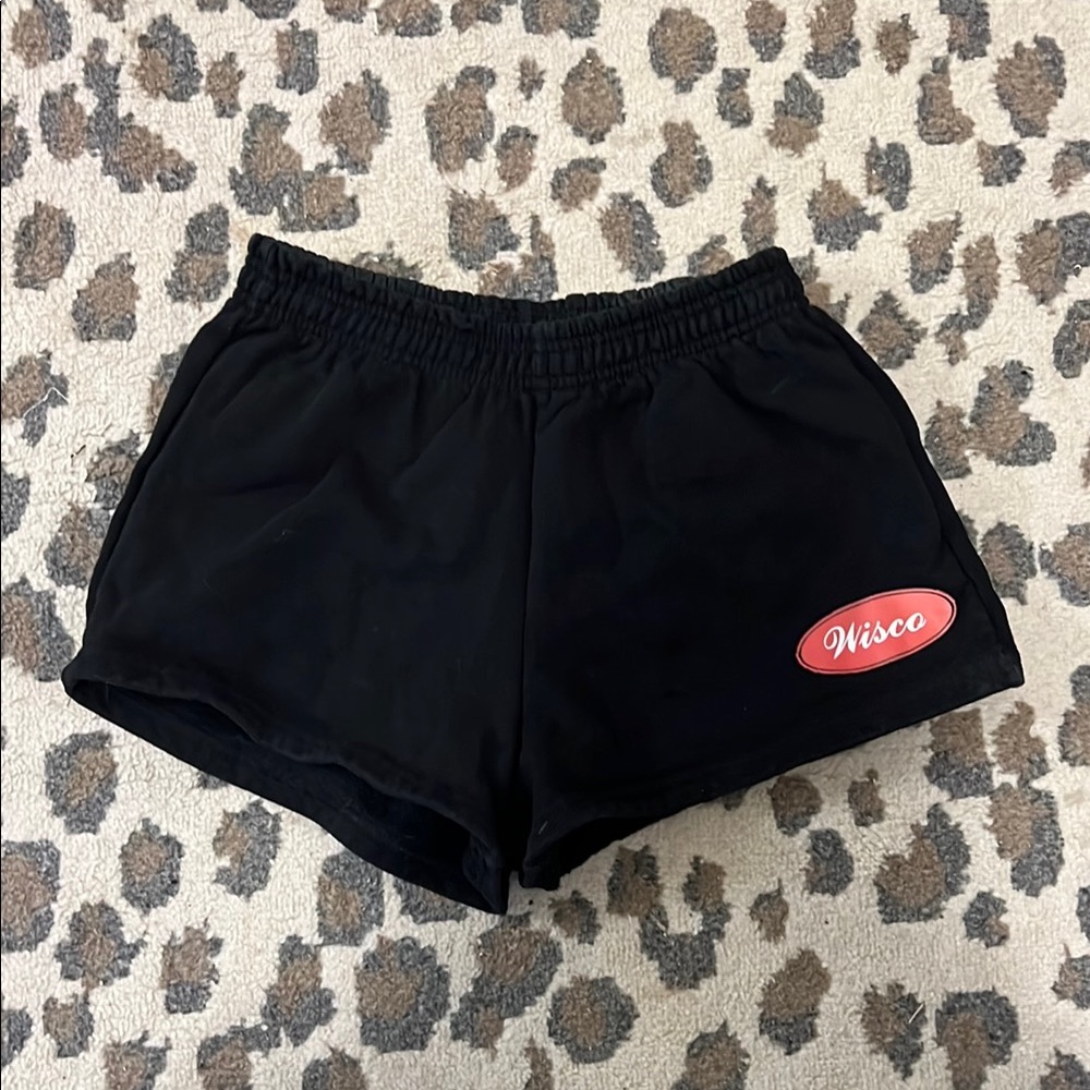 Black Women's WISCONSIN Shorts